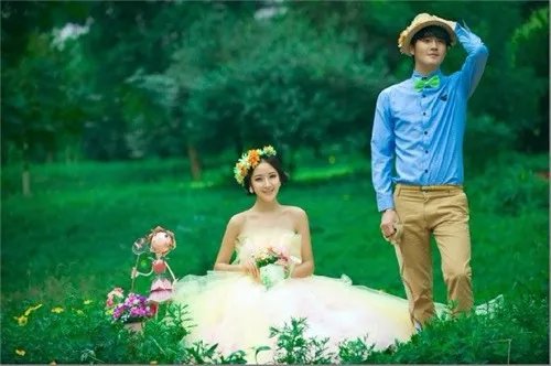 松江婚纱摄影哪家好  松江哪里拍婚纱照好看