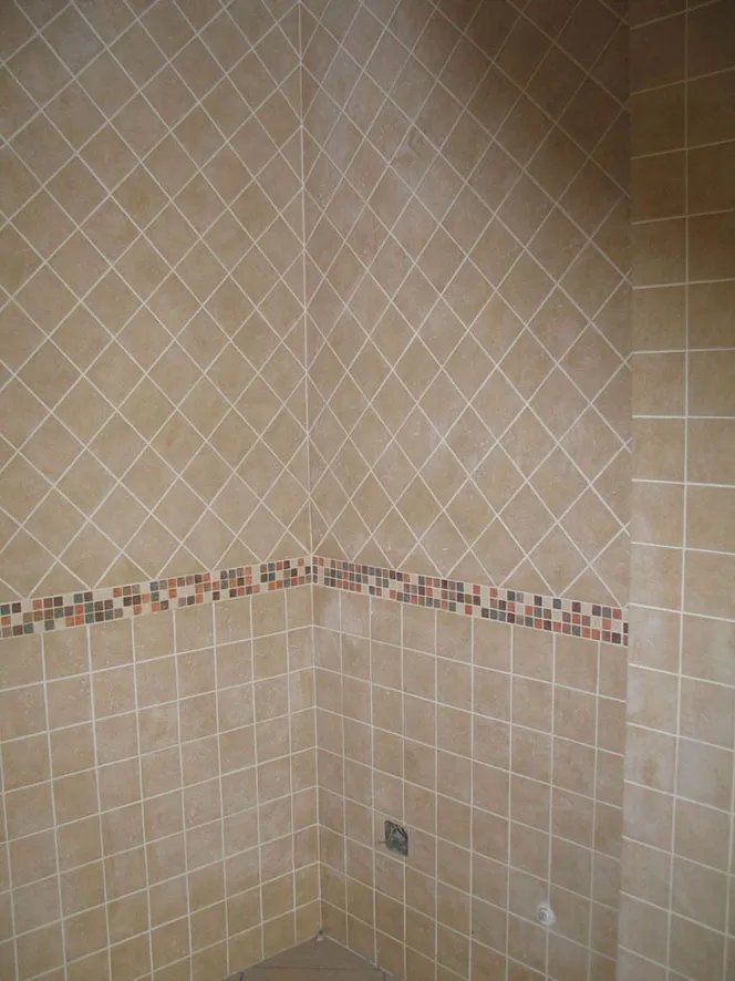 用马赛克做腰线