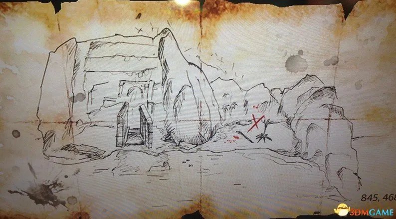 刺客信条4：黑旗 大伊纳瓜宝藏的具体位置 位置在哪