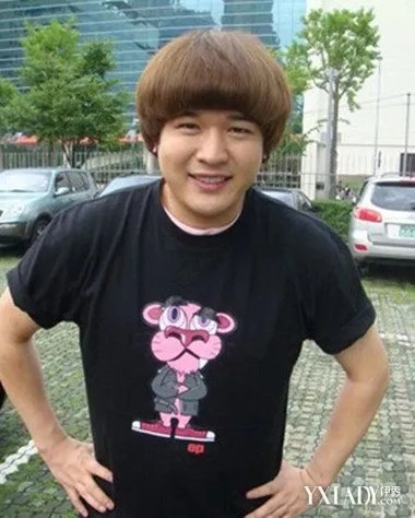 胖人短发发型图片男时尚胖男百搭短发展现潮男气质