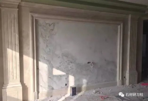 山水画大理石背景如何搭配设计？看案例