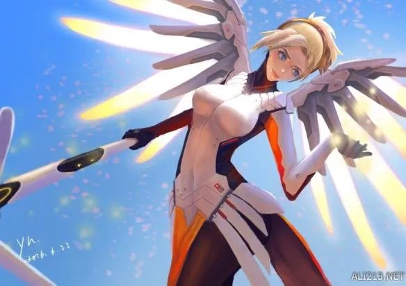 《守望先锋》天使精彩美图欣赏 就要这样的黑丝屁股