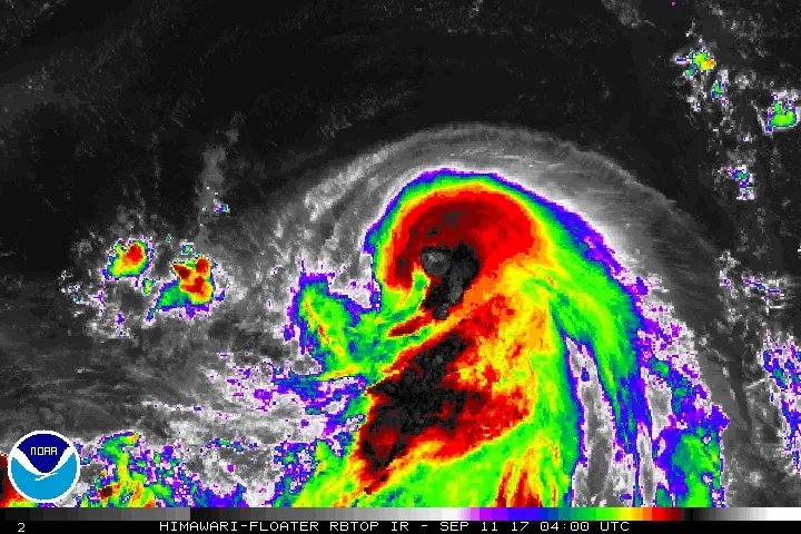 台风泰利最大可能去哪里？