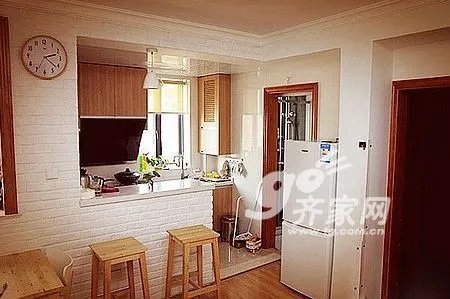 9万搞定50平米南北直通迷你小窝 喜爱简约朴质