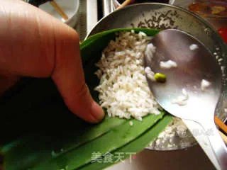 三角粽----多图详解如何用小粽叶包出迷人的三角粽