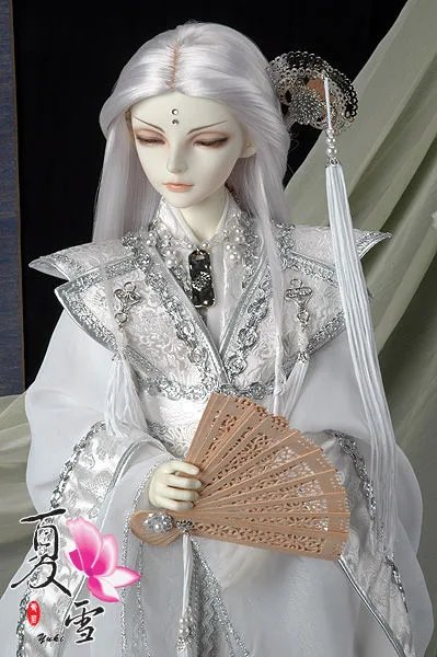 古装男SD娃娃图片