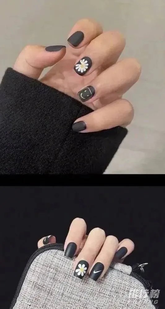 2020秋冬美甲最新款图片_美甲图片2020新款式秋冬显白