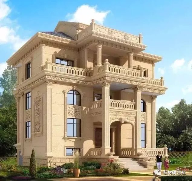 这些全石材别墅设计，每一栋都是精品