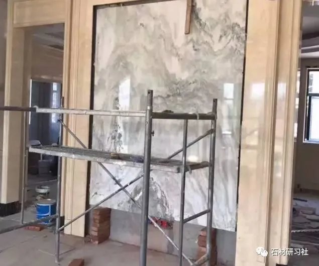 山水画大理石背景如何搭配设计？看案例