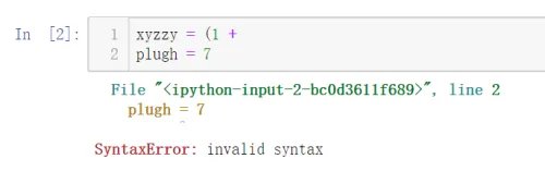 python Syntax Error: invalid syntax 怎么解决