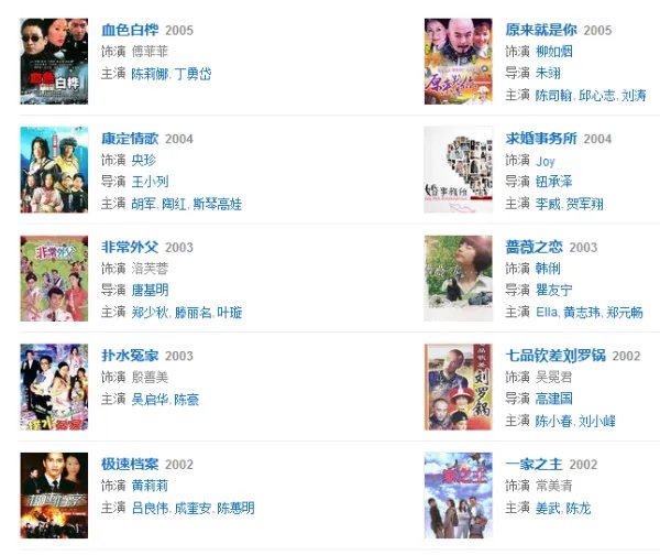 演员 叶童 演过哪些电视剧?分别是?