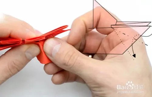 用一毛钱一张的彩纸如何折叠八脚大闸蟹