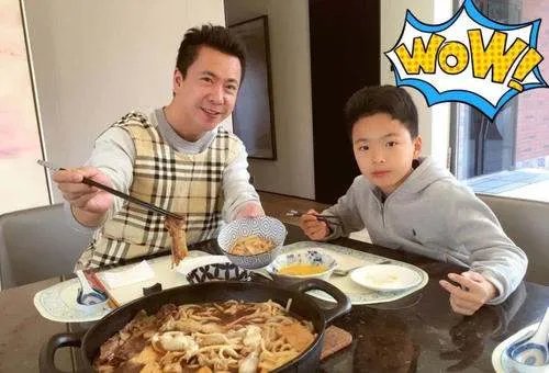 王中磊儿子14岁近照曝光，为何其儿女颜值差距这么大？