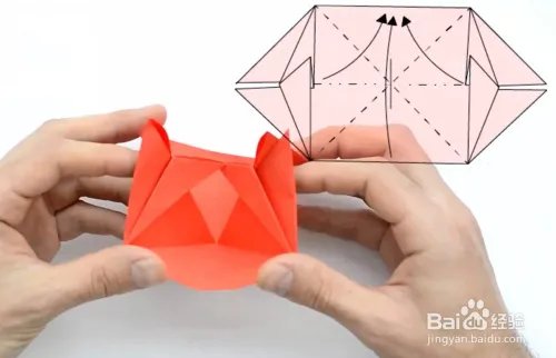 用一毛钱一张的彩纸如何折叠八脚大闸蟹