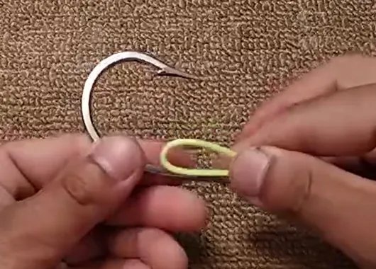 怎么绑鱼钩图解