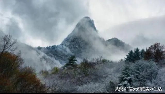 驴友拿出她的吃的跟我们分享