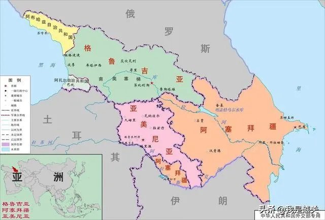 亚美尼亚割让纳卡,世界地图是不是要重新绘制了?