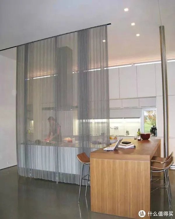 安利五种开放式厨房隔断设计方法，看看有没有适合你家的?