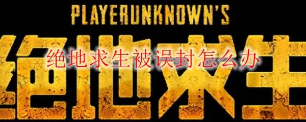 绝地求生被误封怎么办