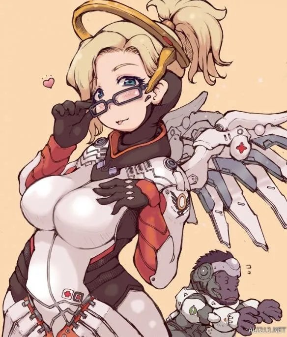 《守望先锋》天使精彩美图欣赏 就要这样的黑丝屁股