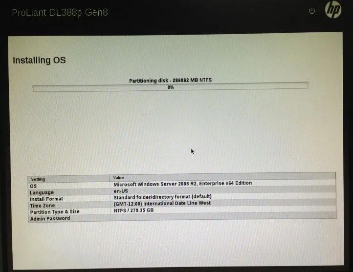 怎么安装惠普服务器操作系统