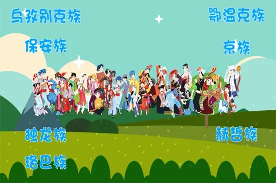 56个民族有哪些