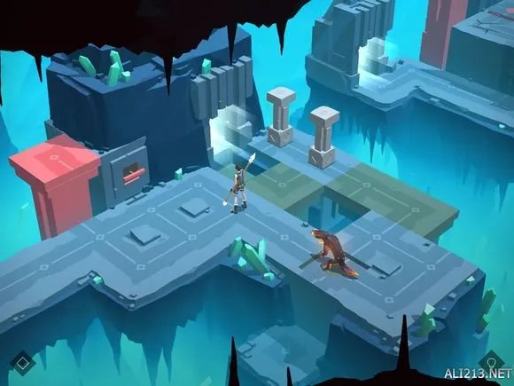 《劳拉GO》水晶洞穴通过玩法 火焰洞穴水晶洞穴怎么过