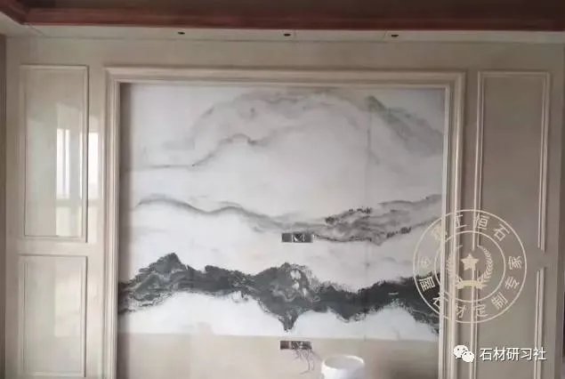 山水画大理石背景如何搭配设计？看案例
