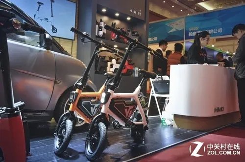 一张A3纸大小 喜摩H1微型折叠电动车