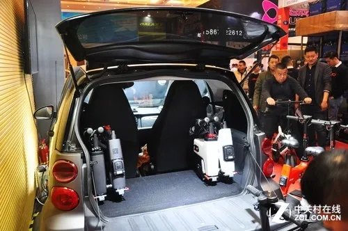 一张A3纸大小 喜摩H1微型折叠电动车