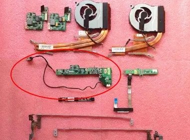 联想Y450怎么拆修电源接口???