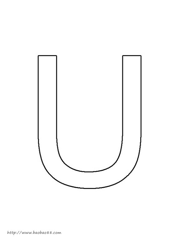 拼音字母表手画