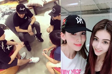 林志颖家人聚餐 庆祝结婚周年晒照纪念