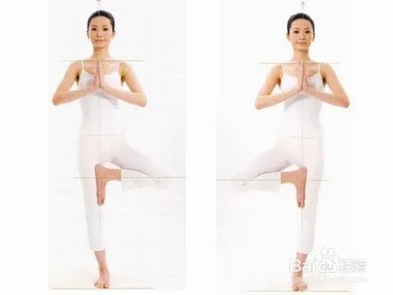 防病治病 单腿站立