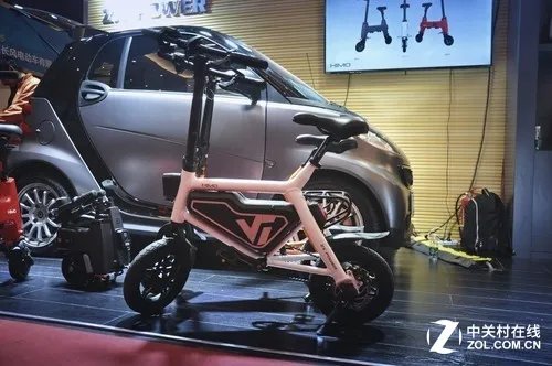 一张A3纸大小 喜摩H1微型折叠电动车