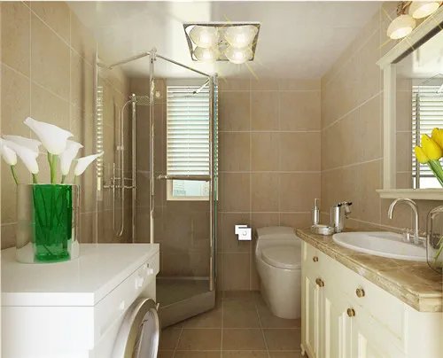 洗手间装修效果图 教您几招玩转卫生间装修