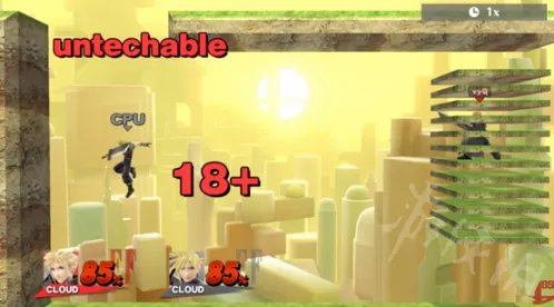 《任天堂全明星大乱斗》克劳德撞墙受身怎么用？克劳德撞墙受身操作详解