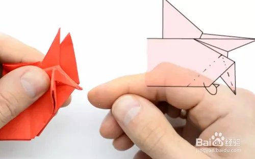 用一毛钱一张的彩纸如何折叠八脚大闸蟹