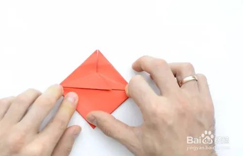 用一毛钱一张的彩纸如何折叠八脚大闸蟹