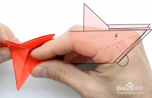 用一毛钱一张的彩纸如何折叠八脚大闸蟹