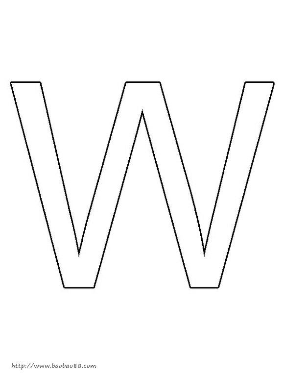 拼音字母表手画