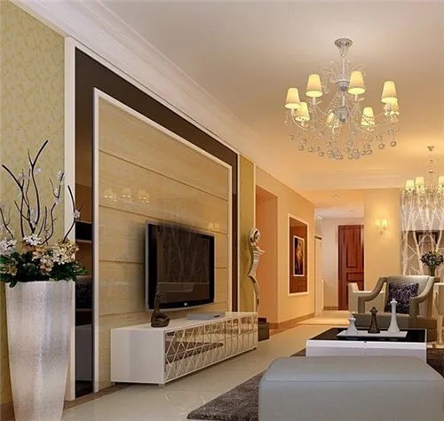 简约电视背景墙装修效果图大全  为您的新家添姿加彩