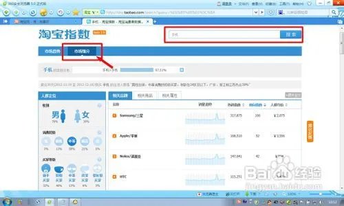 淘宝排名如何查询