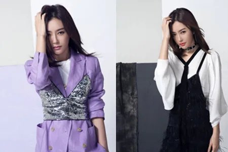 秦岚出入美容诊所  Office风写真尽显成熟魅力