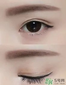 双眼皮眼线的画法 双眼皮眼线怎么画好看图解