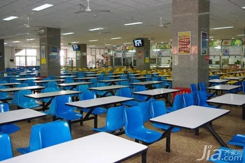 食堂餐桌椅怎么样     食堂餐桌椅尺寸介绍