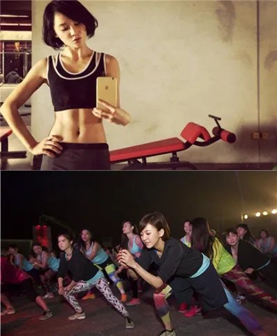 孙俪高难度瑜伽照曝光 看娱乐圈女明星健身效果显著