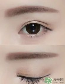 双眼皮眼线的画法 双眼皮眼线怎么画好看图解