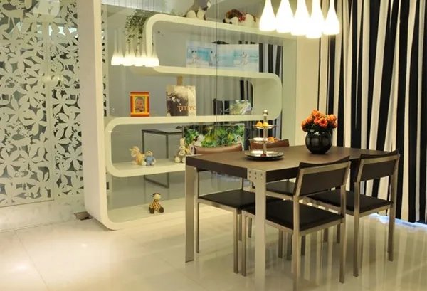 最新客厅和餐厅隔断效果图大全赏析