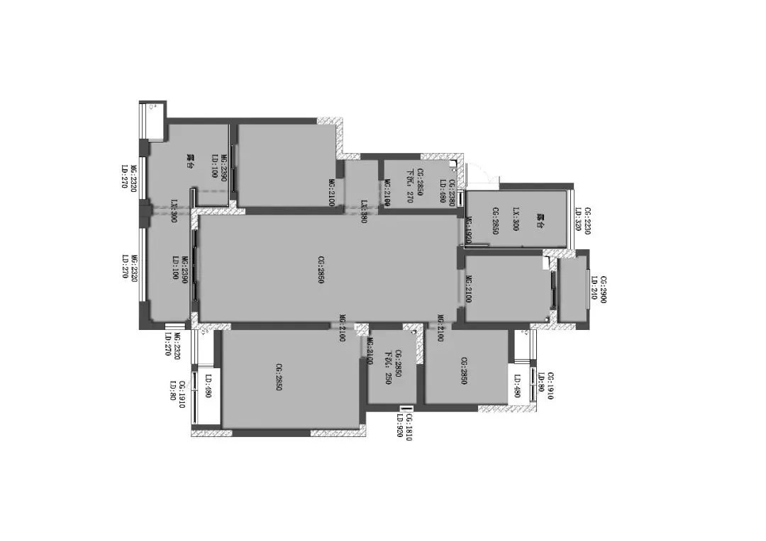 金科廊桥水岸 | 143m² | 简